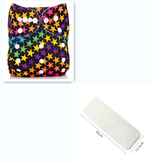 Baby Cloth Diapers, Washable Diapers 3 Baby Cloth Diapers, Washable Diapers - Image 3