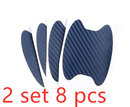Set Of Car Door Stickers Carbon Fiber Scratch Resistant 8 Set Of Car Door Stickers Carbon Fiber Scratch Resistant - Image 8