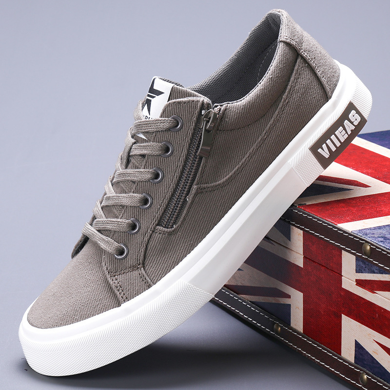 Men's Shoes Sports Casual Board Shoes Breathable Canvas Shoes 7 Men's Shoes Sports Casual Board Shoes Breathable Canvas Shoes - Image 7