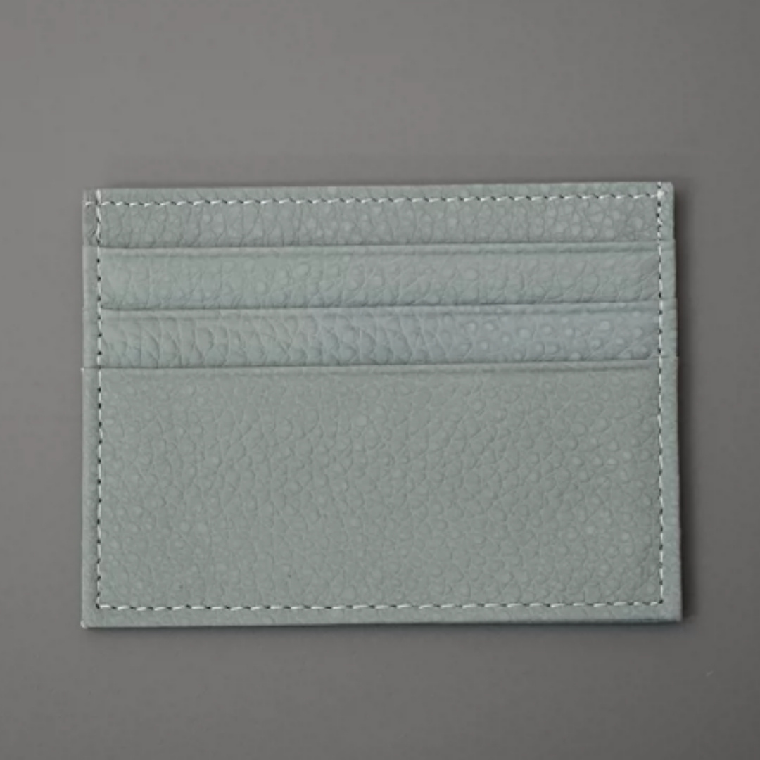 Simple, and Exquisite One-piece Card Holder Made Of Top-grain Cowhide. 2 Simple, and Exquisite One-piece Card Holder Made Of Top-grain Cowhide. - Image 2