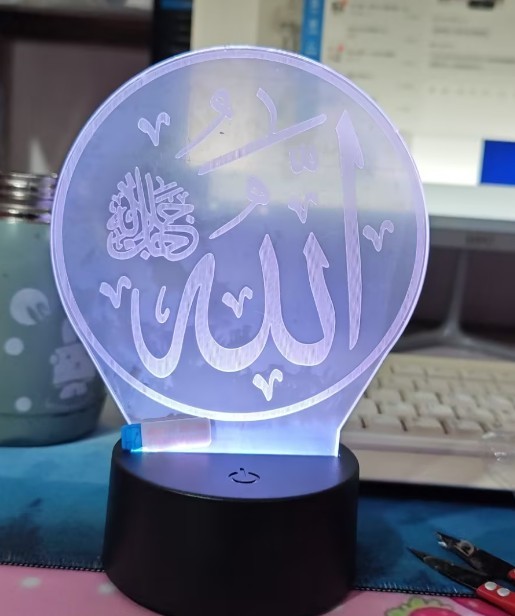 Religious Series 3D Night Light - Islamic Light 5 Religious Series 3D Night Light - Islamic Light - Image 5