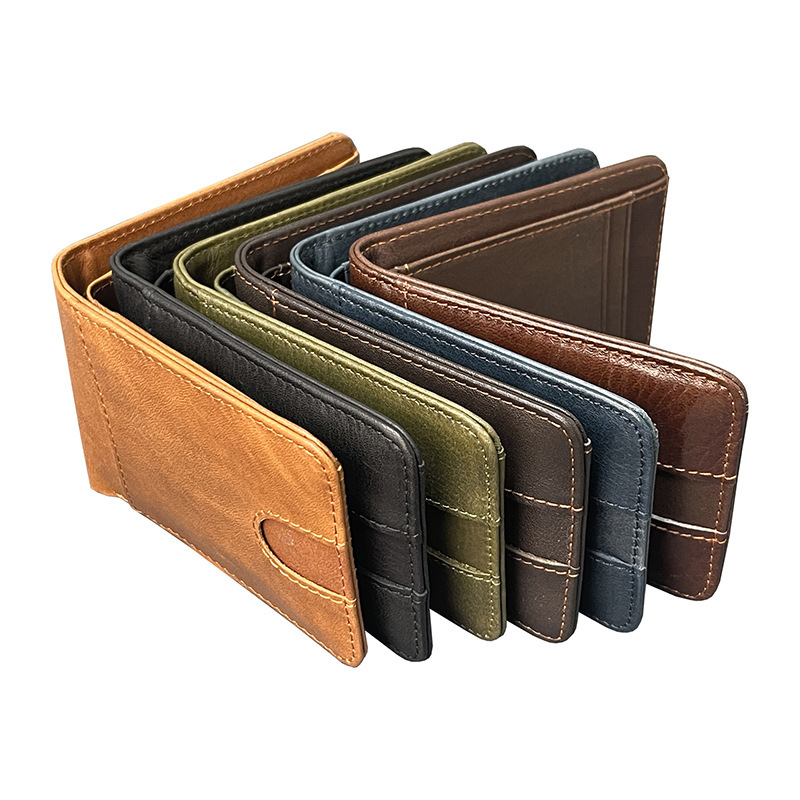Oil-waxed Leather Card Holder 6 Oil-waxed Leather Card Holder - Image 6