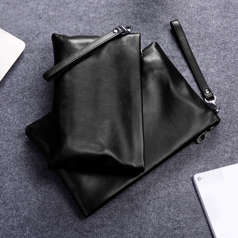 Men's Bag Genuine Leather Casual Clutch 6 Men's Bag Genuine Leather Casual Clutch - Image 6