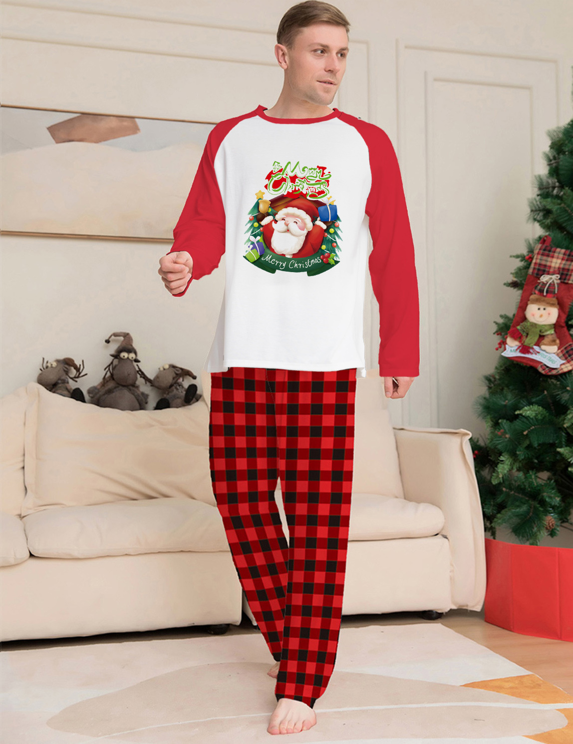 Christmas Parent-Child PJ Set 4 Christmas Parent-Child PJ Set - Image 4