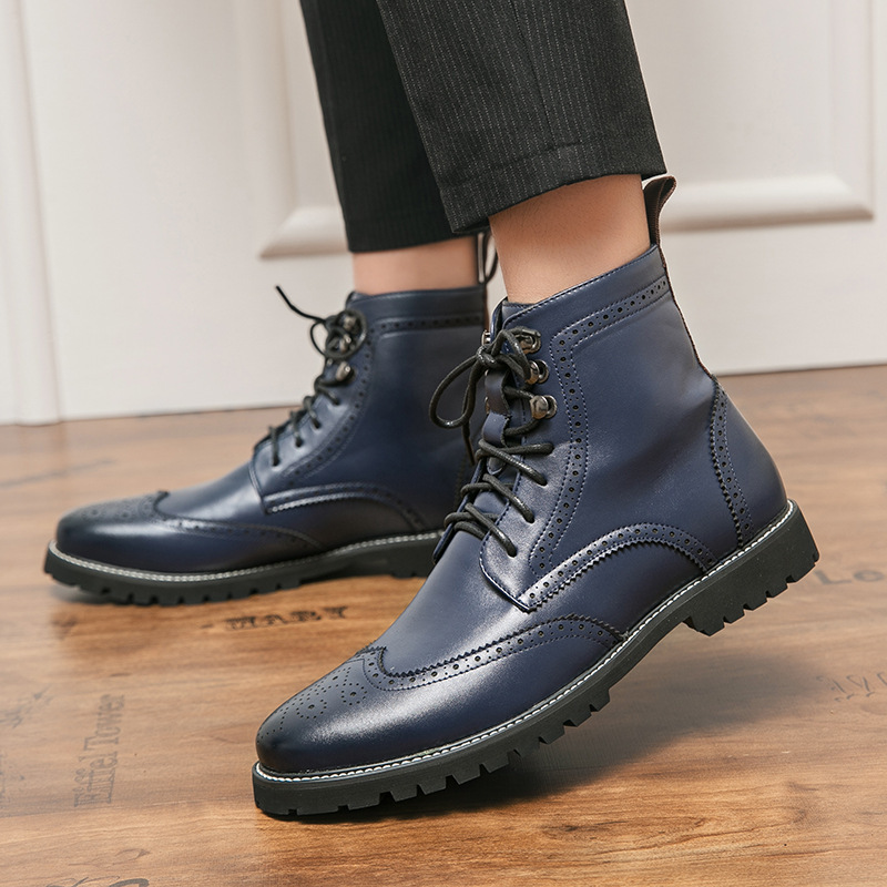 Outdoor Lace Up Fashion Martin Boots 5 Outdoor Lace Up Fashion Martin Boots - Image 5
