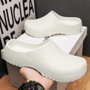 Waterproof And Non-slip Closed-toe Men's Slippers
