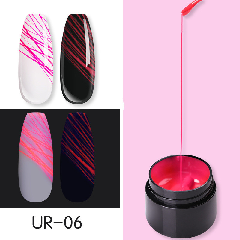 Manicure Luminous UV Nail Art Spider Nail Gel 5 Manicure Luminous UV Nail Art Spider Nail Gel - Image 5
