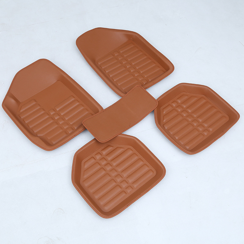 Universal Leather Car Mat Set in Different Colours 7 Universal Leather Car Mat Set in Different Colours - Image 7