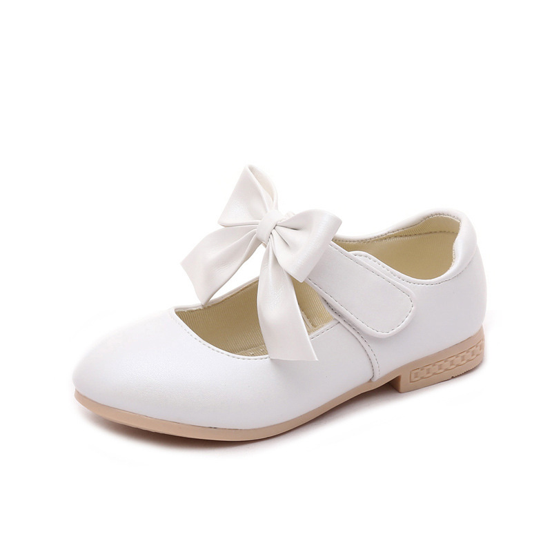 Girls Shoes White Leather 3 Girls Shoes White Leather - Image 3