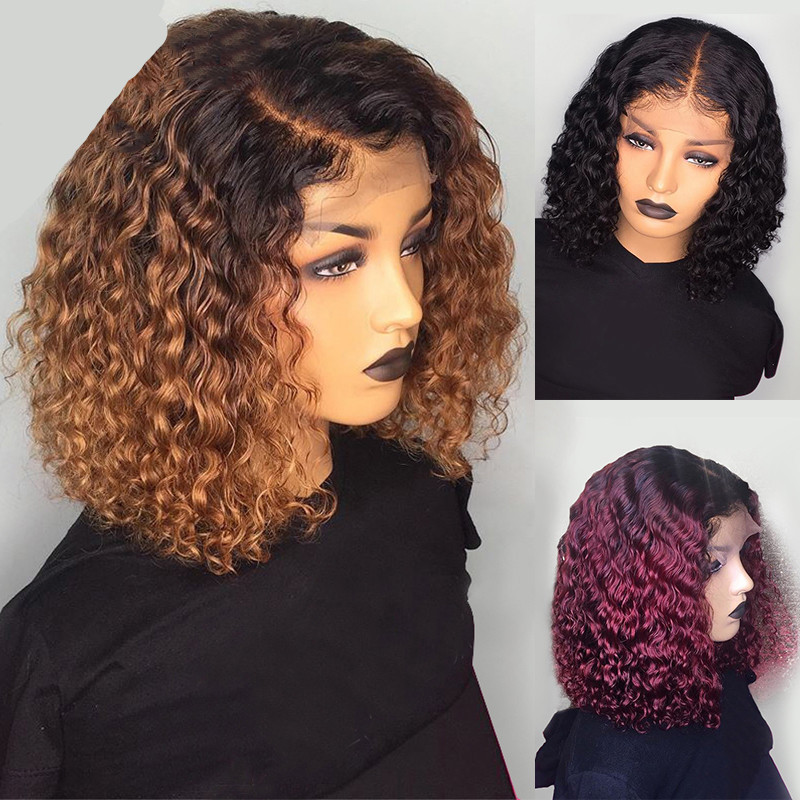 Water Wave Bob Wigs Human Hair 3 Water Wave Bob Wigs Human Hair - Image 3