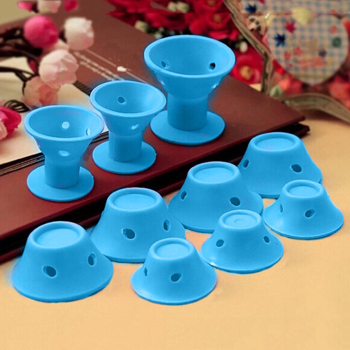 Magic Hair Rollers Silicone Hair Curlers 10 Magic Hair Rollers Silicone Hair Curlers - Image 10
