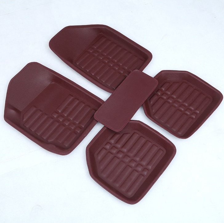 Universal Leather Car Mat Set in Different Colours 4 Universal Leather Car Mat Set in Different Colours - Image 4