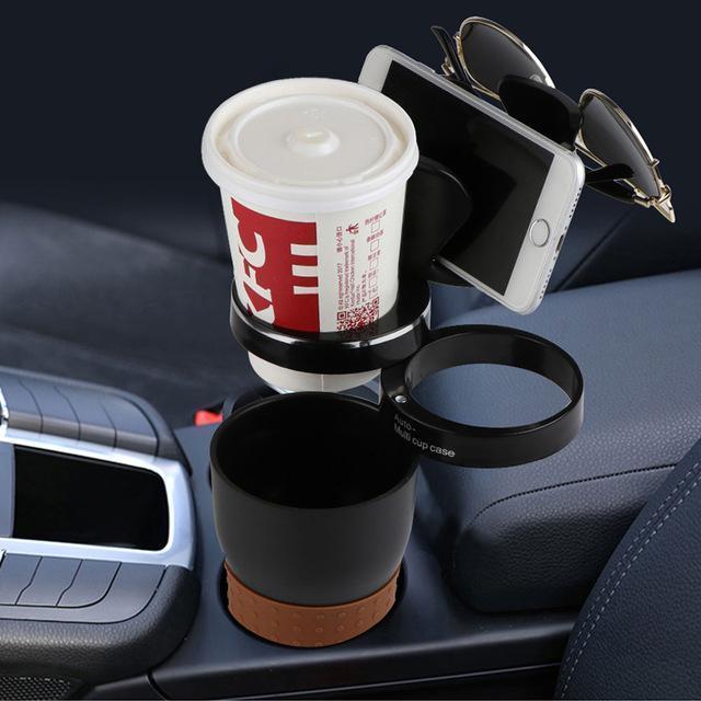 Car Cup Holders Mount Stand ABS Rubber Drinks Holders 1 Car Cup Holders Mount Stand ABS Rubber Drinks Holders