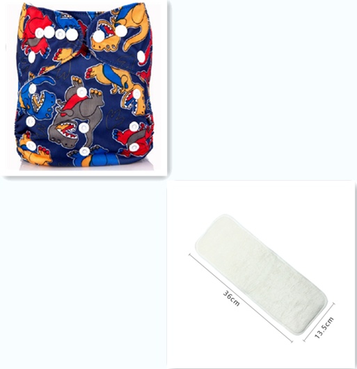 Baby Cloth Diapers, Washable Diapers 2 Baby Cloth Diapers, Washable Diapers - Image 2