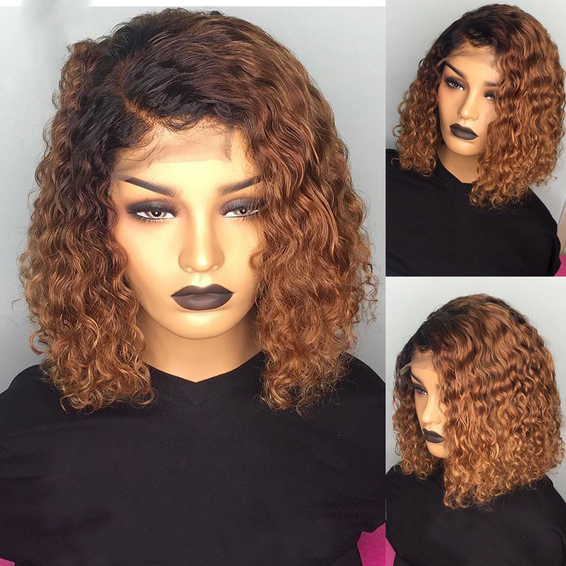 Water Wave Bob Wigs Human Hair 1 Water Wave Bob Wigs Human Hair