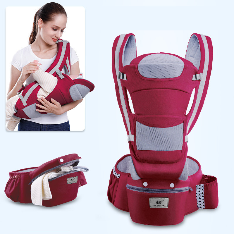 Ergonomic Baby Carrier 3 In 1 Front Facing Baby Wrap Sling 8 Ergonomic Baby Carrier 3 In 1 Front Facing Baby Wrap Sling - Image 8