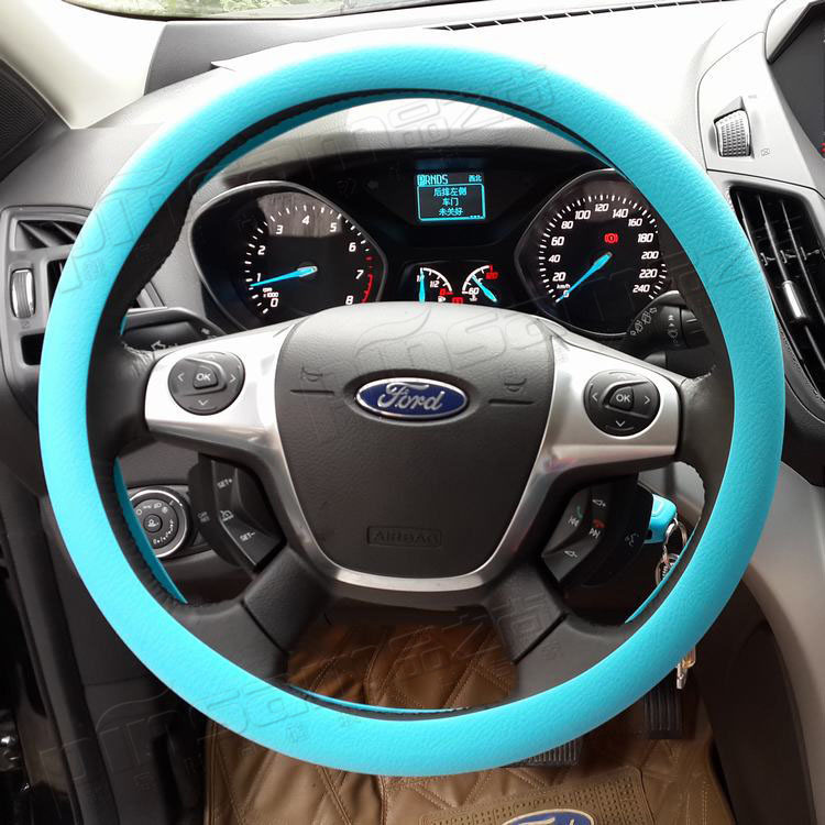 Non Slip Car Silicone Steering Wheel Cover 2 Non Slip Car Silicone Steering Wheel Cover - Image 2