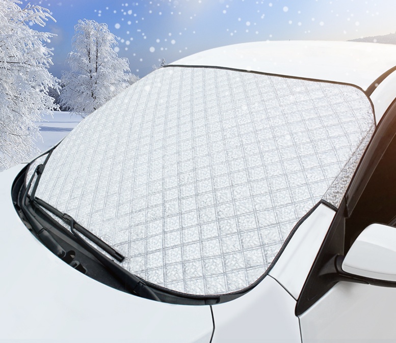 Car Sun & Snow Block Front Windshield Cover 10 Car Sun & Snow Block Front Windshield Cover - Image 10