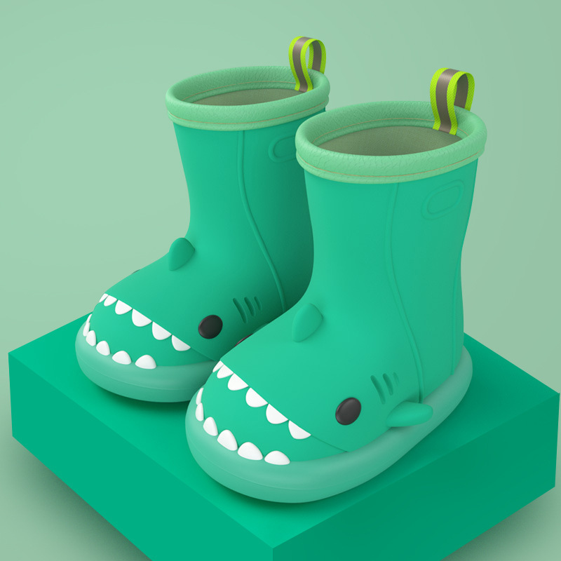 Waterproof Baby Shoes Rubber Rain Boots 8 Waterproof Baby Shoes Rubber Rain Boots - Image 8