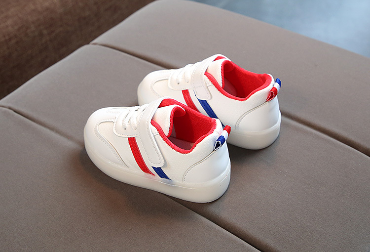 Kimmy White LED Sneakers Shoes 7 Kimmy White LED Sneakers Shoes - Image 7