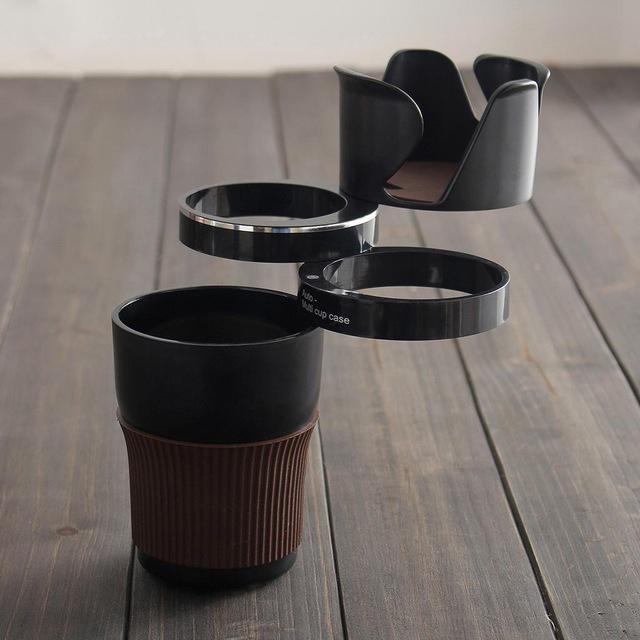 Car Cup Holders Mount Stand ABS Rubber Drinks Holders 2 Car Cup Holders Mount Stand ABS Rubber Drinks Holders - Image 2