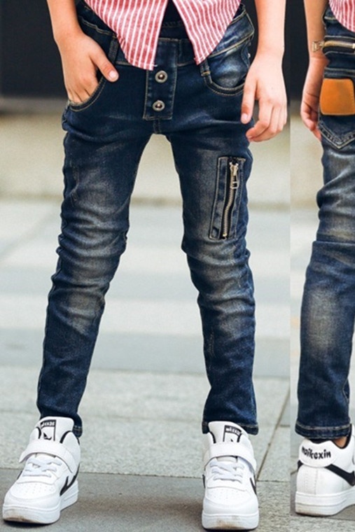 Boys Stretch Denim Pants 4 Boys Stretch Denim Pants - Image 4