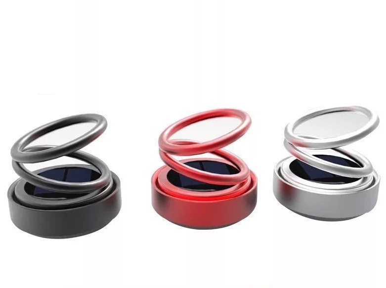 Solar Auto Rotation Car Air Freshener Perfume Seat 2 Solar Auto Rotation Car Air Freshener Perfume Seat - Image 2