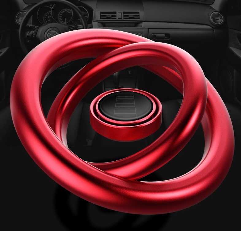 Solar Auto Rotation Car Air Freshener Perfume Seat 5 Solar Auto Rotation Car Air Freshener Perfume Seat - Image 5