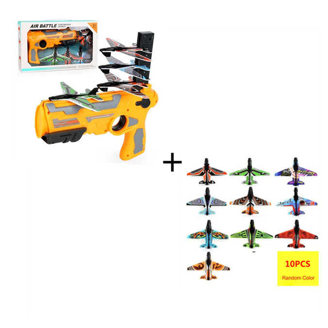 Kids Outdoor Hand Throwing Spin Glider Plane Launcher Toy 8 Kids Outdoor Hand Throwing Spin Glider Plane Launcher Toy - Image 8