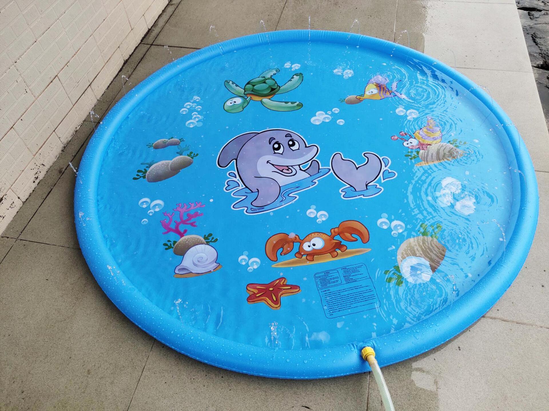 Children's Water Spray Pool Mat 9 Children's Water Spray Pool Mat - Image 9