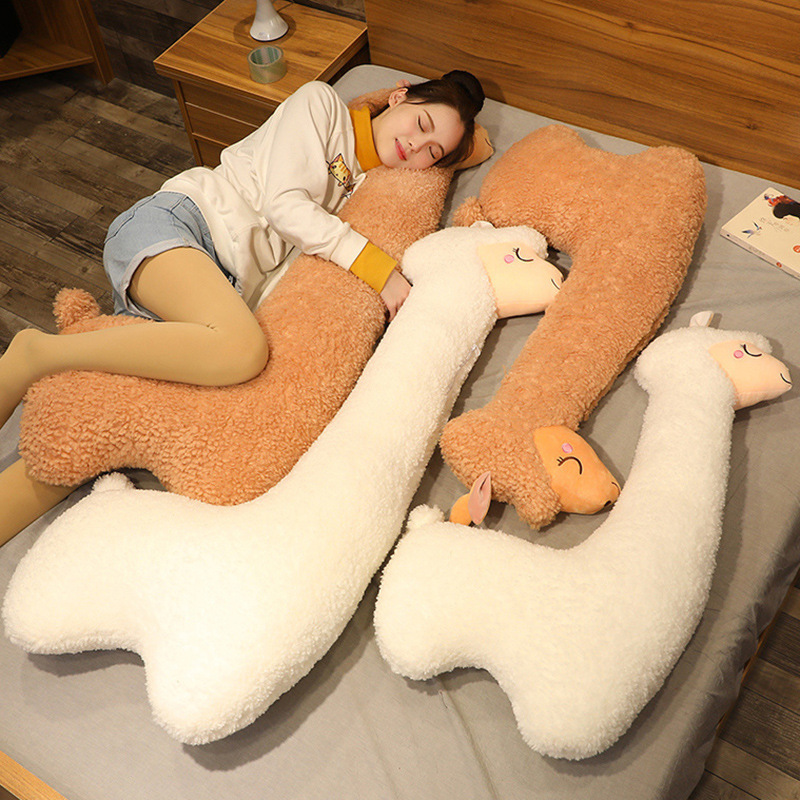 Alpaca Plush Toy Pillow 4 Alpaca Plush Toy Pillow - Image 4