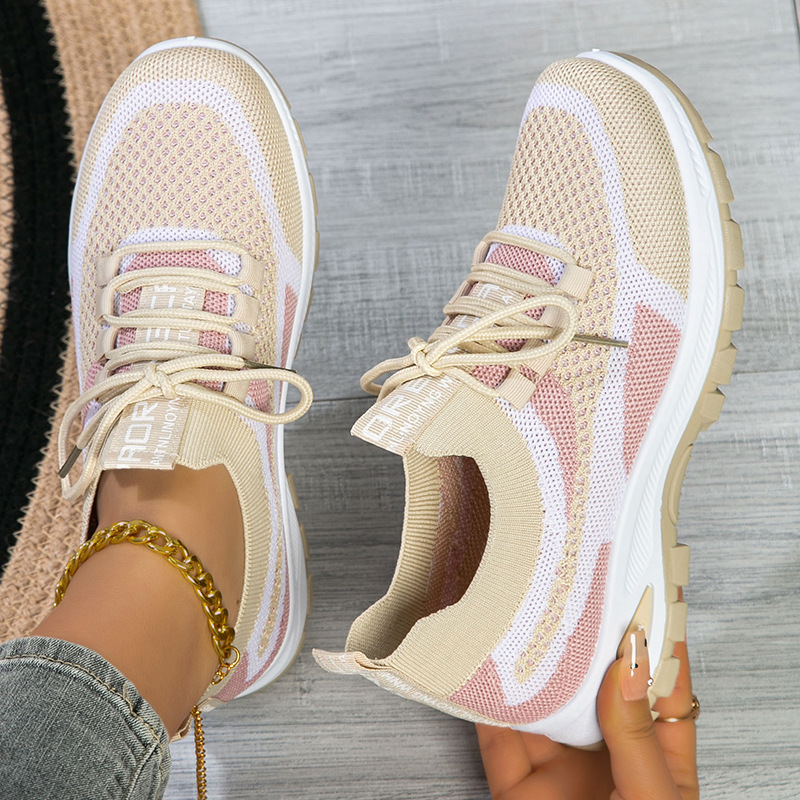 Women's Sporty Fly knit Mesh Shoes Low-cut Lightweight Casual And Versatile 8 Women's Sporty Fly knit Mesh Shoes Low-cut Lightweight Casual And Versatile - Image 8