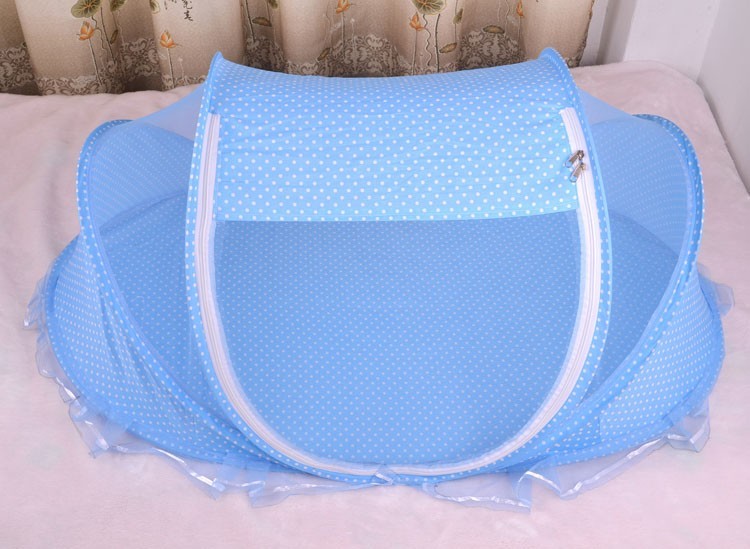 Foldable Baby Bed Net With Pillow 9 Foldable Baby Bed Net With Pillow - Image 9