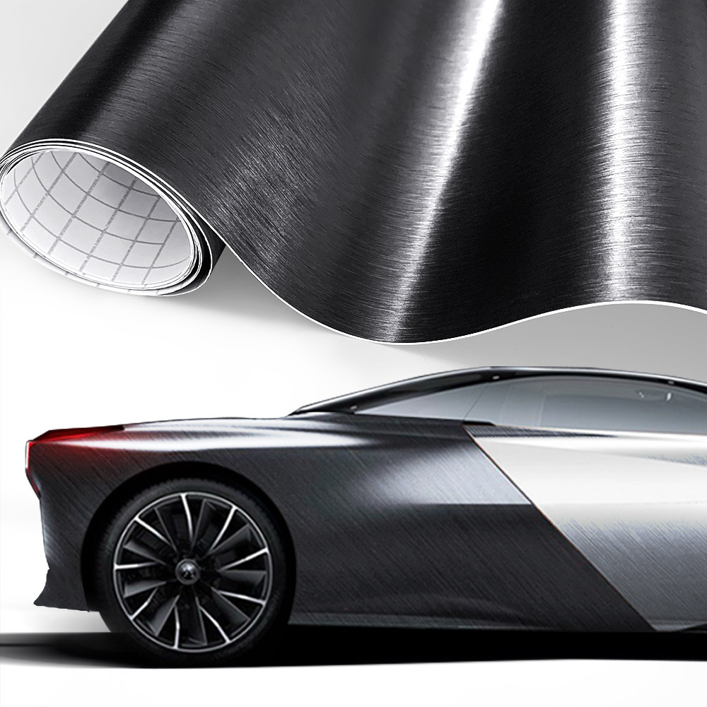 Glossy Black 5D Carbon Fiber Vinyl Car Wrap Film for Car Styling 2 Glossy Black 5D Carbon Fiber Vinyl Car Wrap Film for Car Styling - Image 2