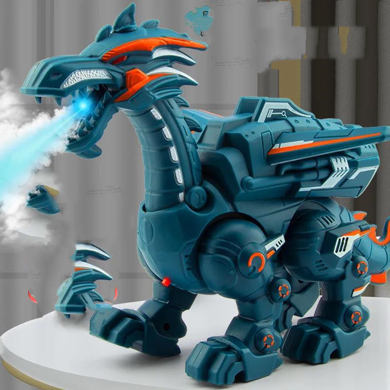 Electric Spray Mechanical Dinosaur Toy 1 Electric Spray Mechanical Dinosaur Toy