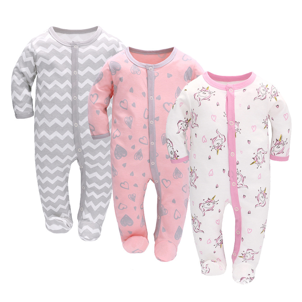 Baby Jumpsuit Long Sleeve Romper 4 Baby Jumpsuit Long Sleeve Romper - Image 4