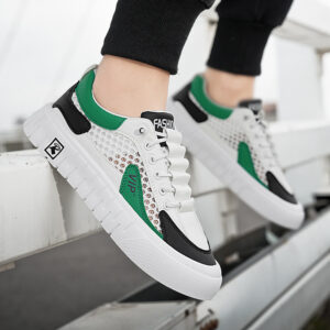 Men's Casual Breathable Mesh-panel Athletic Shoes