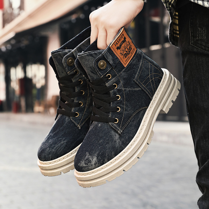 Men's High-top Boots 5 Men's High-top Boots - Image 5