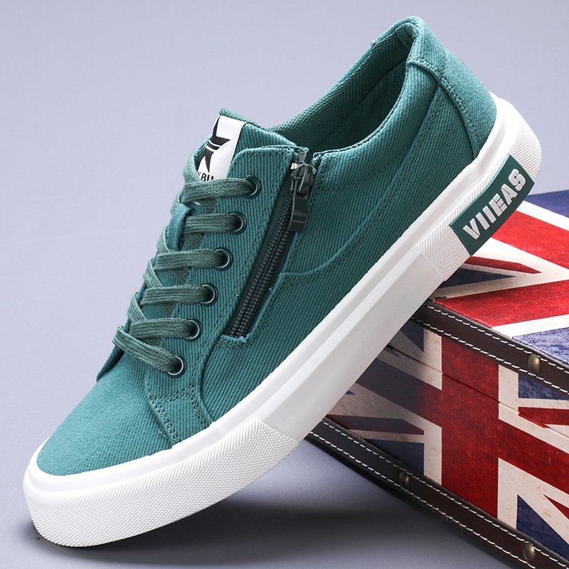 Men's Shoes Sports Casual Board Shoes Breathable Canvas Shoes 2 Men's Shoes Sports Casual Board Shoes Breathable Canvas Shoes - Image 2