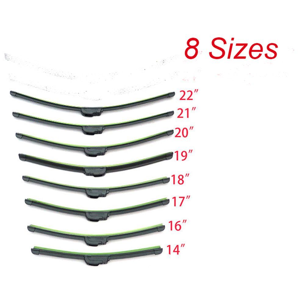 Universal Car Windshield Wiper Blades 8 Universal Car Windshield Wiper Blades - Image 8
