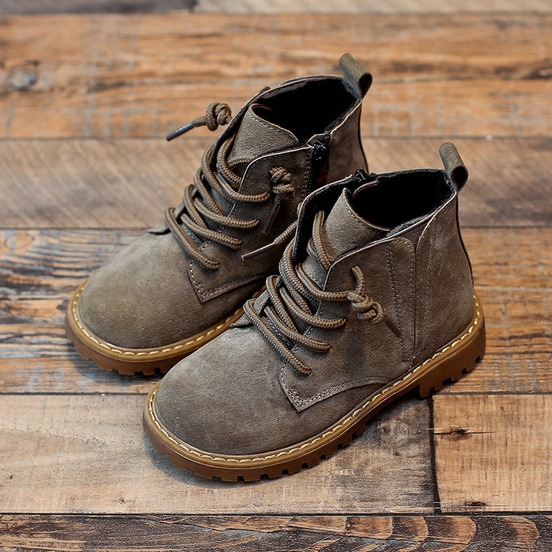 Children Martin Boots Black Army Boots Summer High Boots Big Boys 3 Children Martin Boots Black Army Boots Summer High Boots Big Boys - Image 3