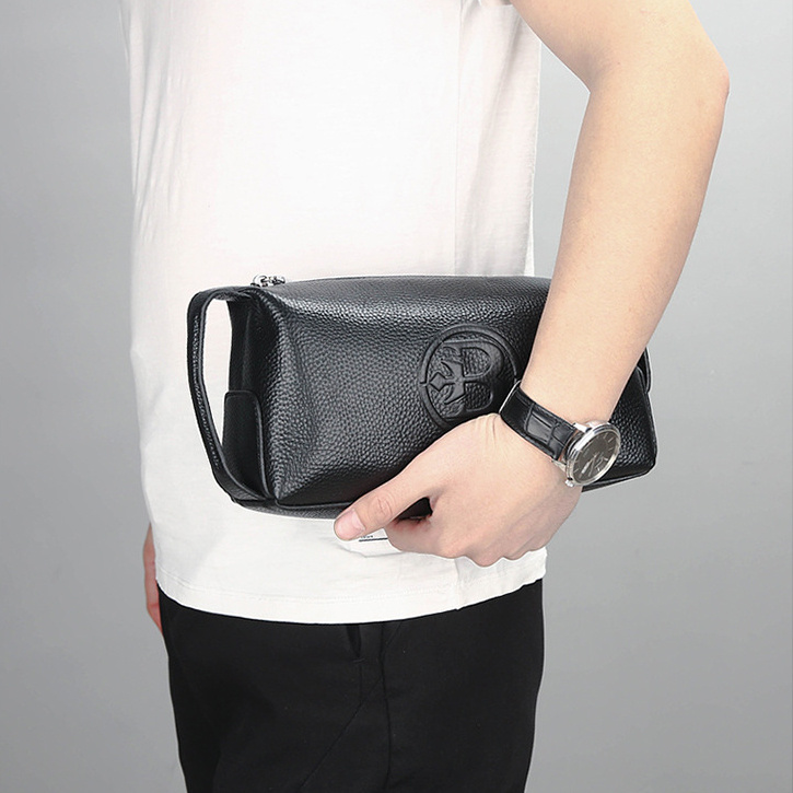 Cowhide Bag Waterproof Leather Men's Bag 1 Cowhide Bag Waterproof Leather Men's Bag