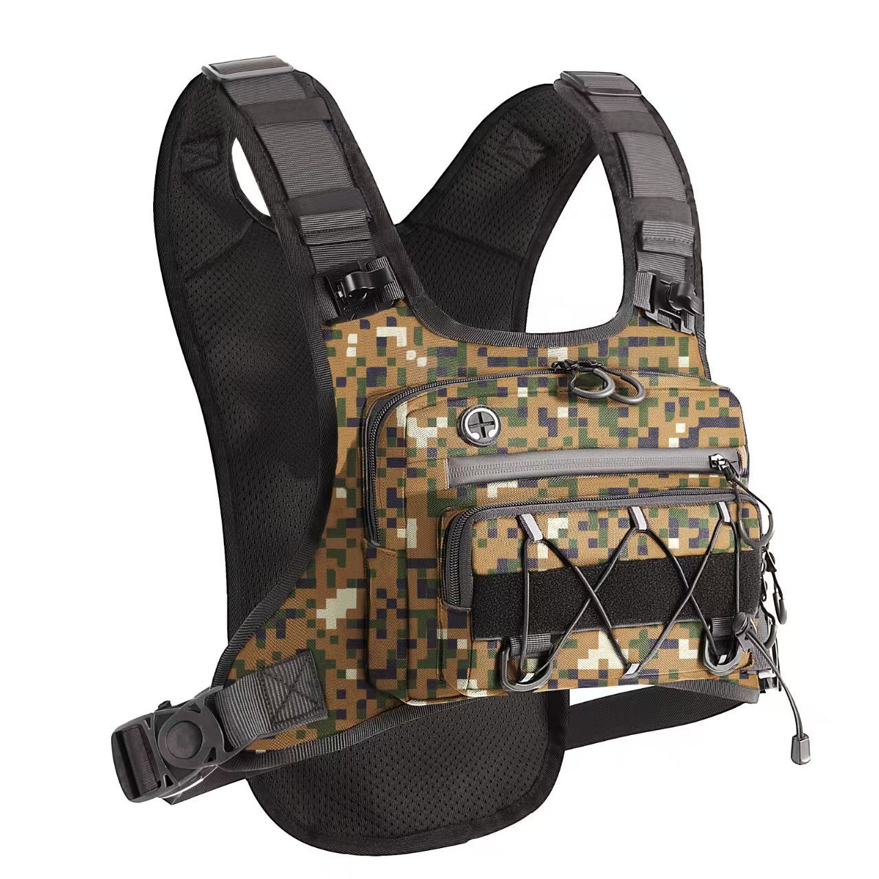 Tactical Chest Pack Multi-functional Suitable For Trail Running 8 Tactical Chest Pack Multi-functional Suitable For Trail Running - Image 8