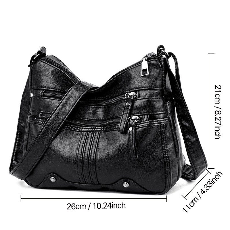 Women's Shoulder Bag Multi Pocket Cross Body Bags 7 Women's Shoulder Bag Multi Pocket Cross Body Bags - Image 7