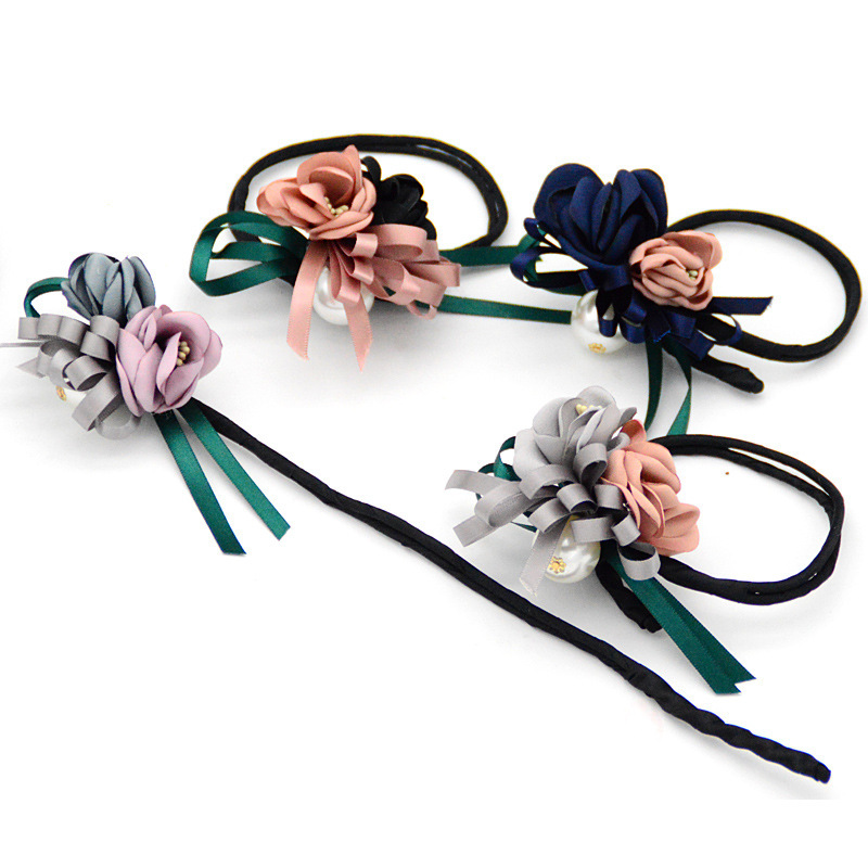 Half Bun Korean Style Hair Accessories 6 Half Bun Korean Style Hair Accessories - Image 6