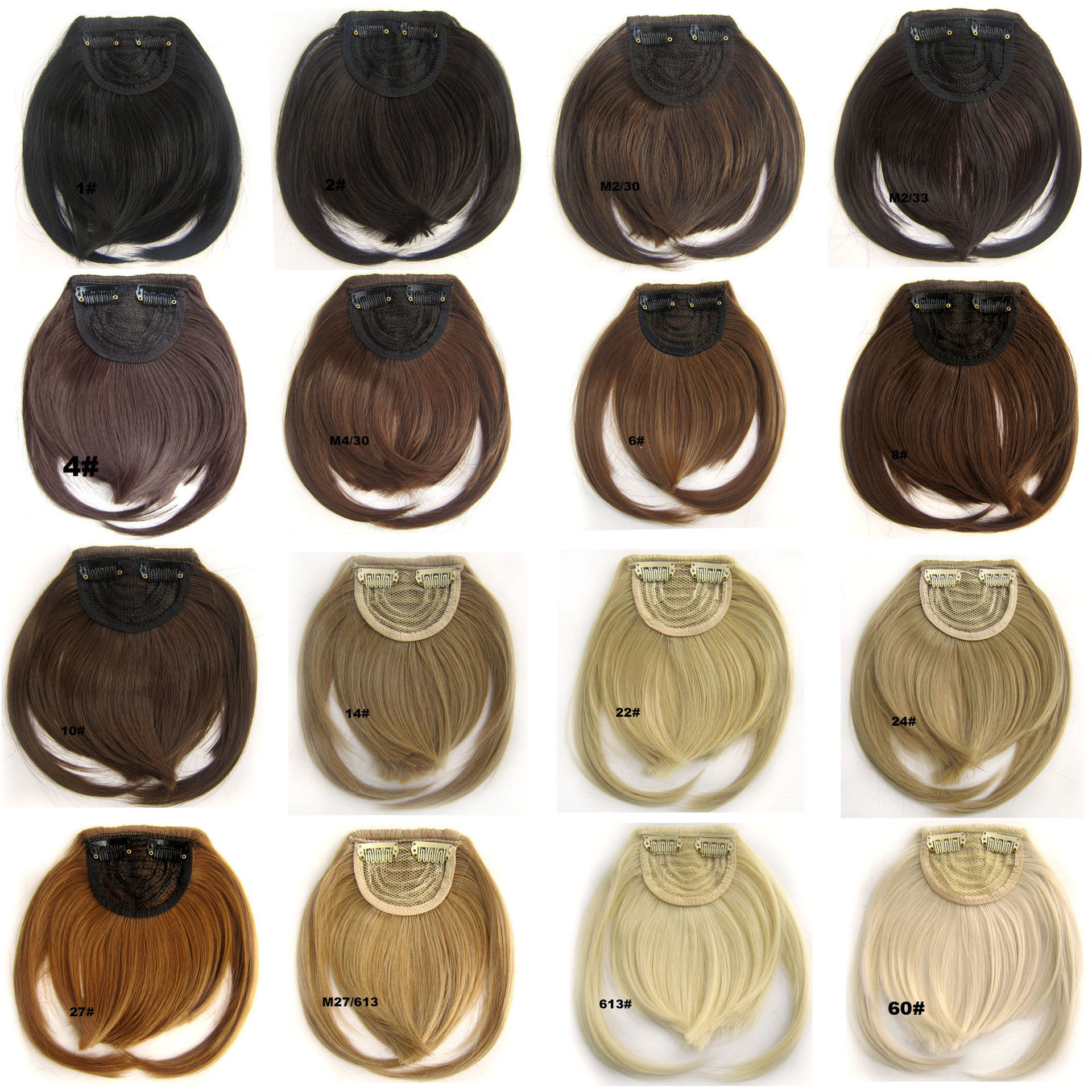 Hair Bangs Hairpiece Accessories Synthetic Fake Bangs 10 Hair Bangs Hairpiece Accessories Synthetic Fake Bangs - Image 10