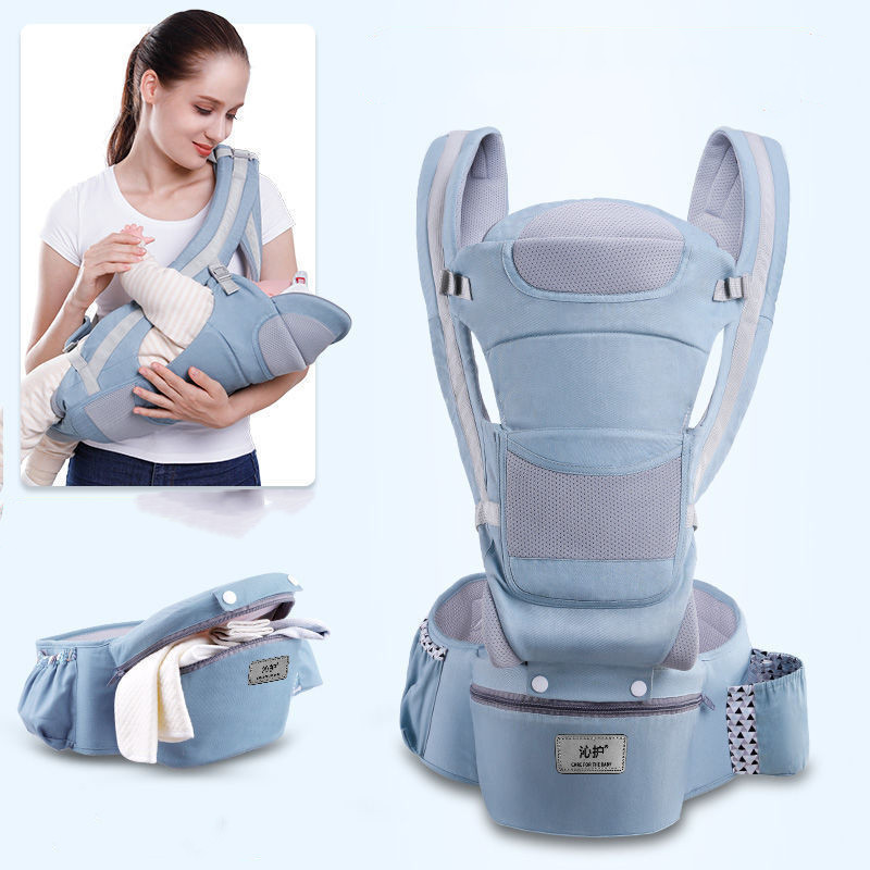Ergonomic Baby Carrier 3 In 1 Front Facing Baby Wrap Sling 2 Ergonomic Baby Carrier 3 In 1 Front Facing Baby Wrap Sling - Image 2