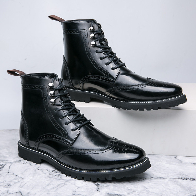 Outdoor Lace Up Fashion Martin Boots 4 Outdoor Lace Up Fashion Martin Boots - Image 4