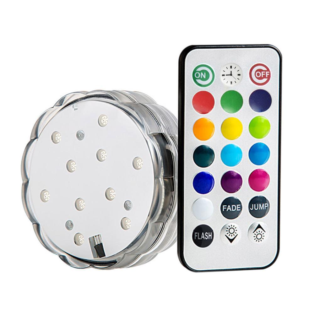 Colourful Underwater Lights Remote Control Waterproof Lights 1 Colourful Underwater Lights Remote Control Waterproof Lights