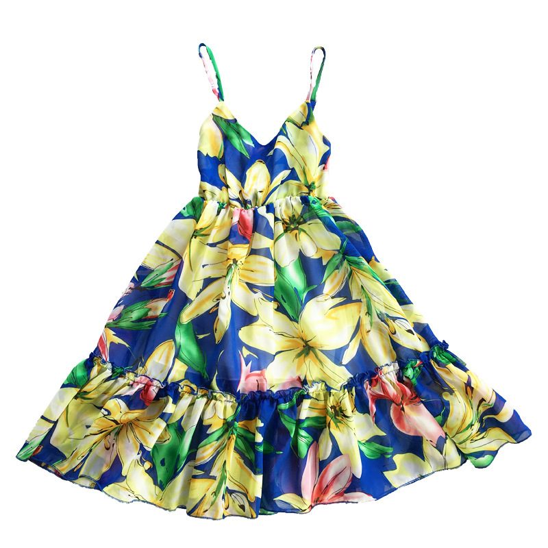 Sweet Sling Chiffon Beach Dress 3 Sweet Sling Chiffon Beach Dress - Image 3
